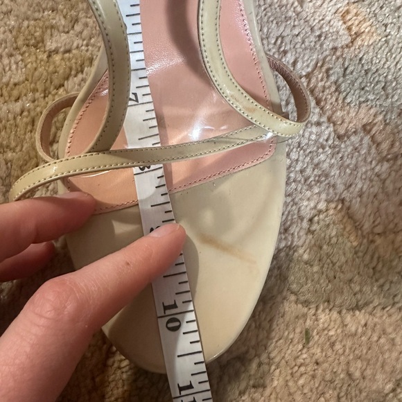 Gianvito Rossi for Bill Blass beige sandals heels size 41 - Picture 13 of 13